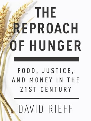 cover image of The Reproach of Hunger